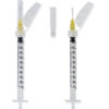 Safety syringes
