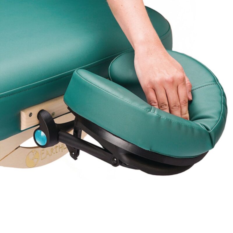 Earthlite Flex-Rest Self-Adjusting Headrest, Black