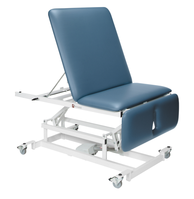 Performa Bariatric Plus Hi-Lo Table with Motorized Back, Black