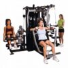 BACTA Omega 4 Commercial Multi-Station - Optional Leg Press/Seat Calf Raise