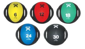CanDo Dual Handle Medicine Balls