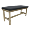 Pivotal Health Solutions Essential Wood Treatment Table - Imp Blue 30"W x 78"L Flat Cushion