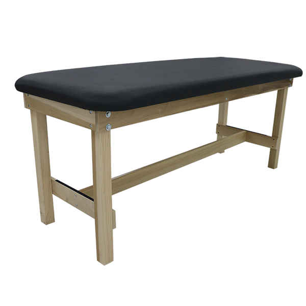 Pivotal Health Solutions Essential Wood Treatment Table - Imp Blue 27"W x 72"L Flat Cushion
