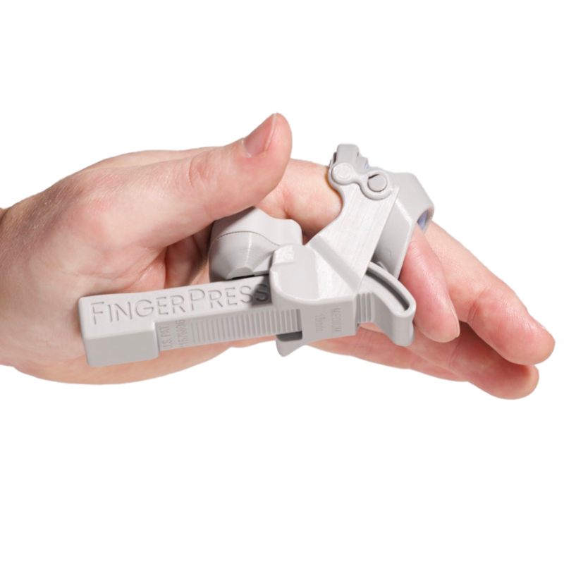 FingerPress PIP Extension Orthosis,  Grey -  Large