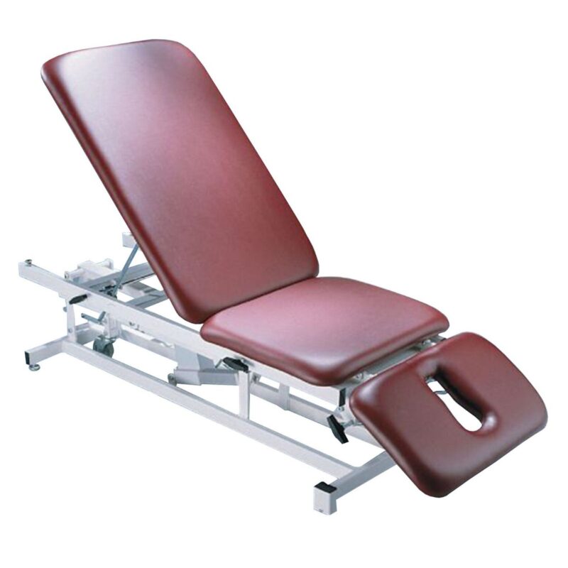 Performa Three-Section High/Low Treatment Table - Black - 300 Series