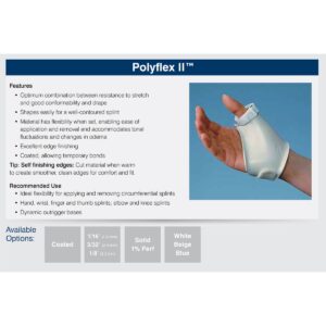 Rolyan Deluxe Spasticity Hand Splint, Left - L1