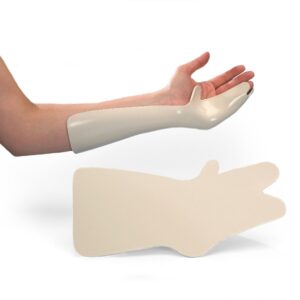 Rolyan Metacarpal Fracture Splint - Tailored Beige 1/8" Medium