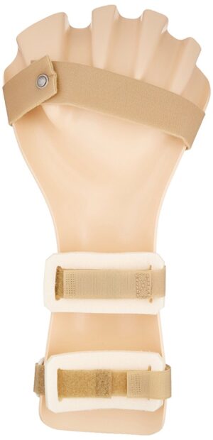 Rolyan Pre-Formed Anti-Spasticity Ball Splint (Volar) Standard Version - Left - Large - White