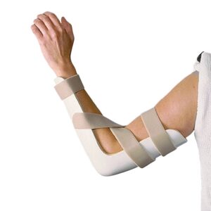 Rolyan Pre-Formed Posterior Elbow Splint - Traditional Version - Large