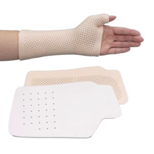 Rolyan Wrist and Thumb Spica Splint - Polyflex II, Small (3 Pack)