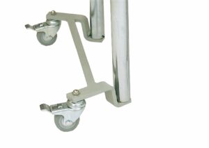 Caster Set for Tri W-G Hi-Lo Treatment Table with Storage
