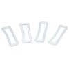 Wide Nylon D-Rings- 2", Box of 25