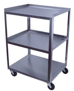 Z-Cart - Stainless Steel 3 Shelf Cart