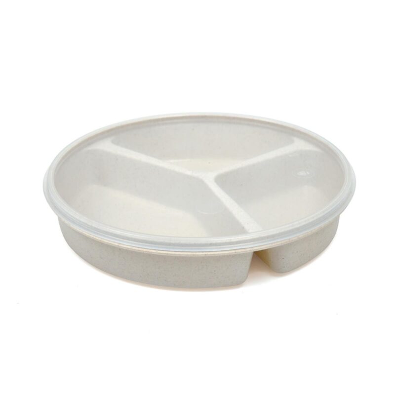 Ableware Partitioned Scoop Dish with Lid
