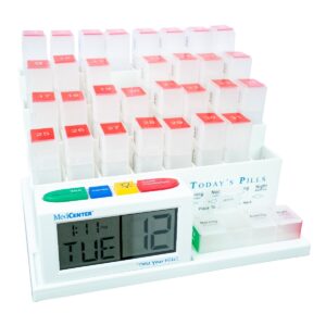 MedCenter Talking One-Month Medication Organizer