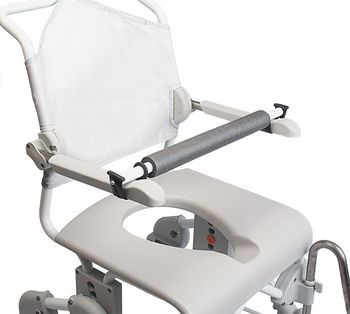 Etac Swift Mobile Shower/Commode Chairs Accessories - Attachment Pan and Bucket Holder - Image 2