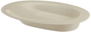Oval Scoop Dish - Microwave Safe - Large