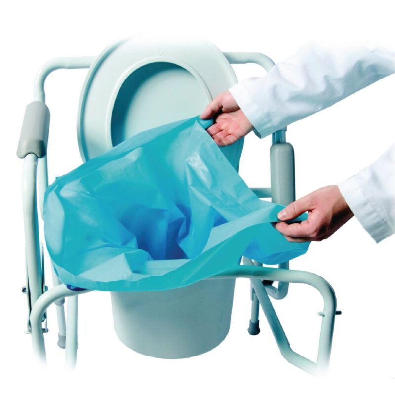 The Sani-Bag+ Commode Liners, Bulk Pack of 200