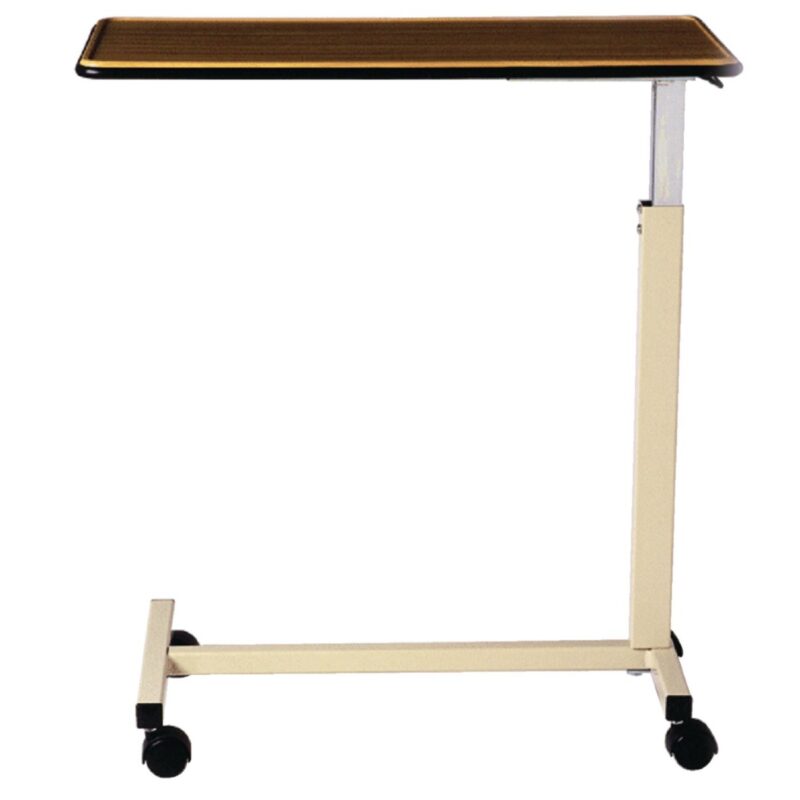 Deluxe Automatic Overbed Table, Oak