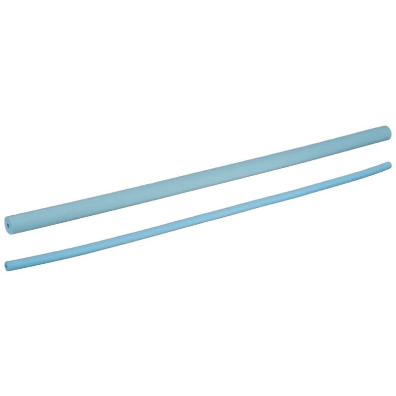 Sammons Preston Cylindrical Foam Padding - 1/4" Bore - 3/4" Diameter - Light Blue