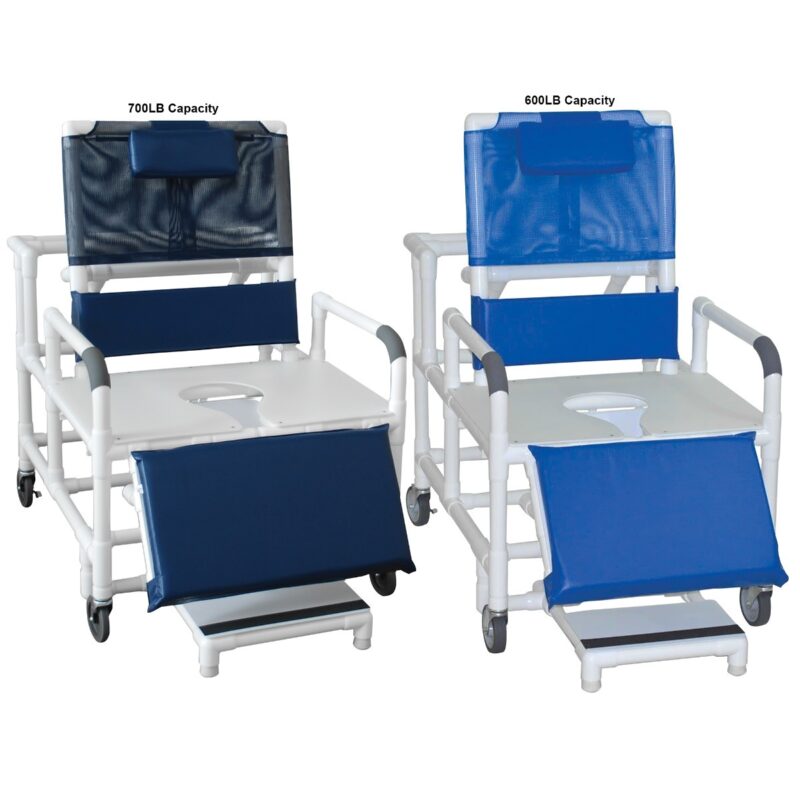 Bariatric Reclining Shower/Commode Chair 600LB