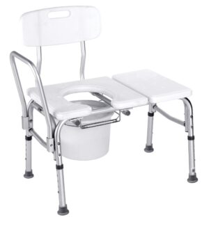 Carex Transfer Bench with Commode