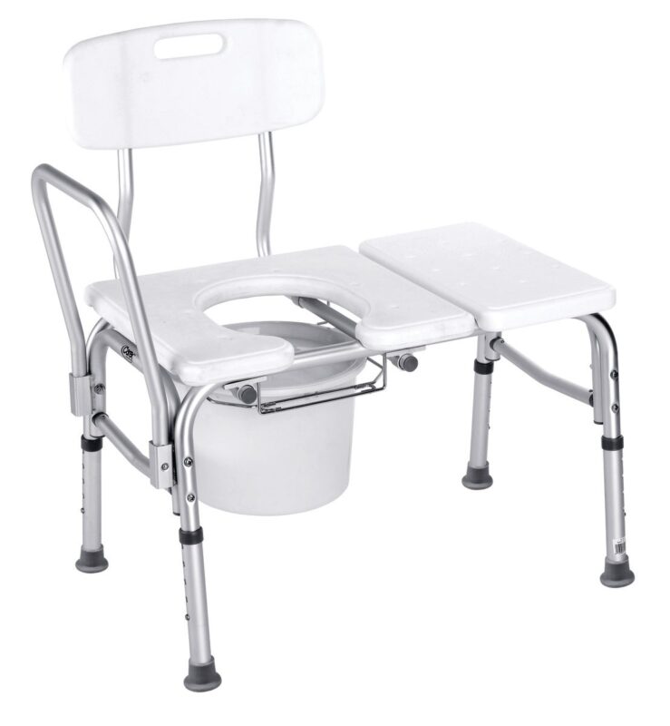 Carex Transfer Bench with Commode