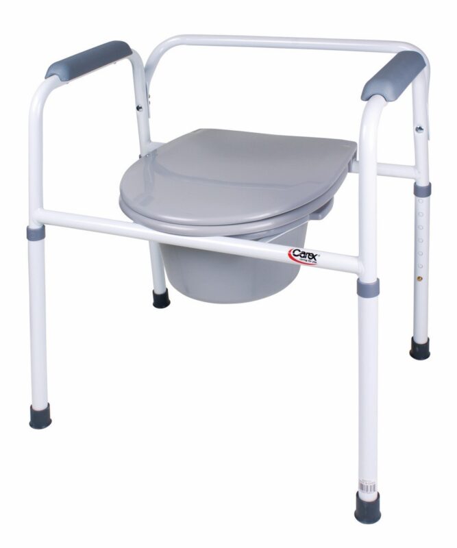Steel Bedside Commode