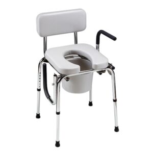 Homecraft Drop Arm Padded Commode