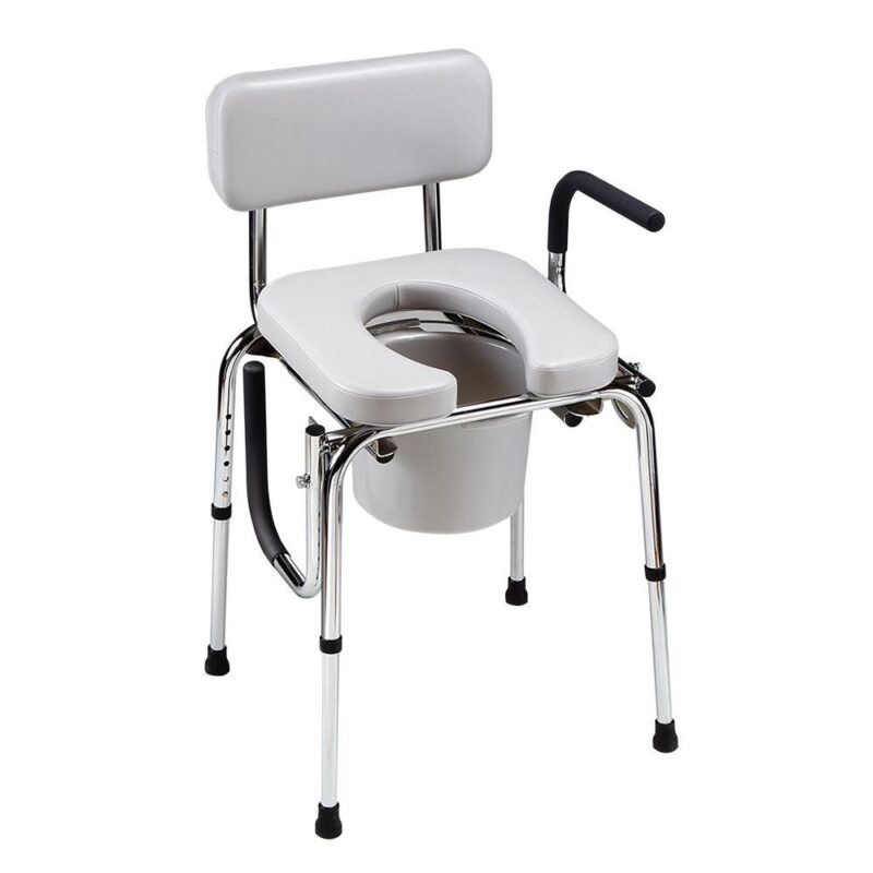 Homecraft Drop Arm Padded Commode