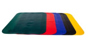 Dycem Non-Slip Pads & Activity Pads - Blue - 10" dia. x 1/8" - Round - Plain