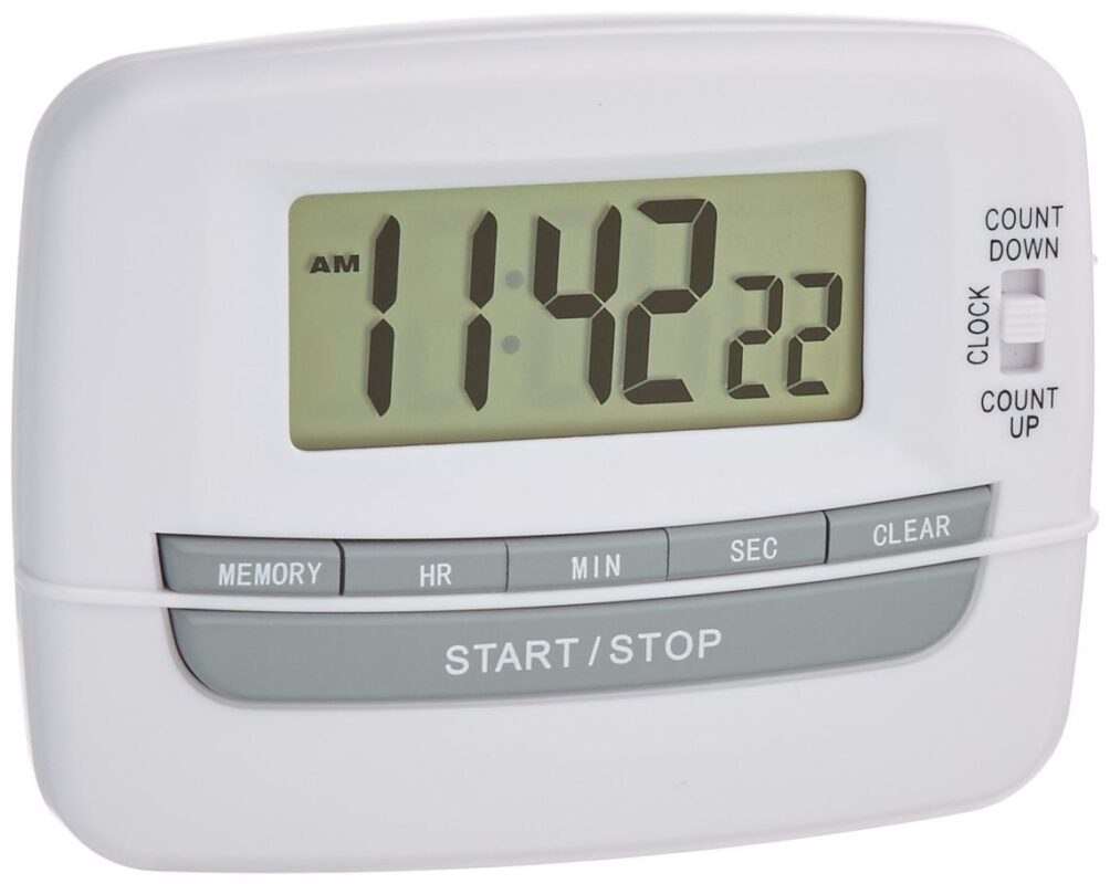 Our Popular Large-Digit Hand-Held Timer - 3 Pack