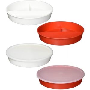 High Sided Divide Dish - Blue