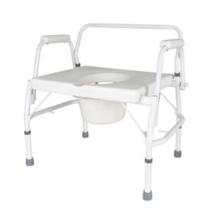 Bariatric All-in-One Drop Arm Commode