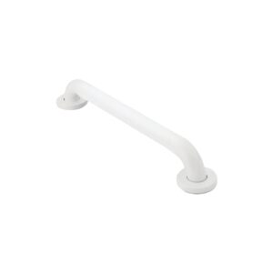 Moen White Powdercoated Steel Grab Bar- 1-1/2" Diameter, 24" Long