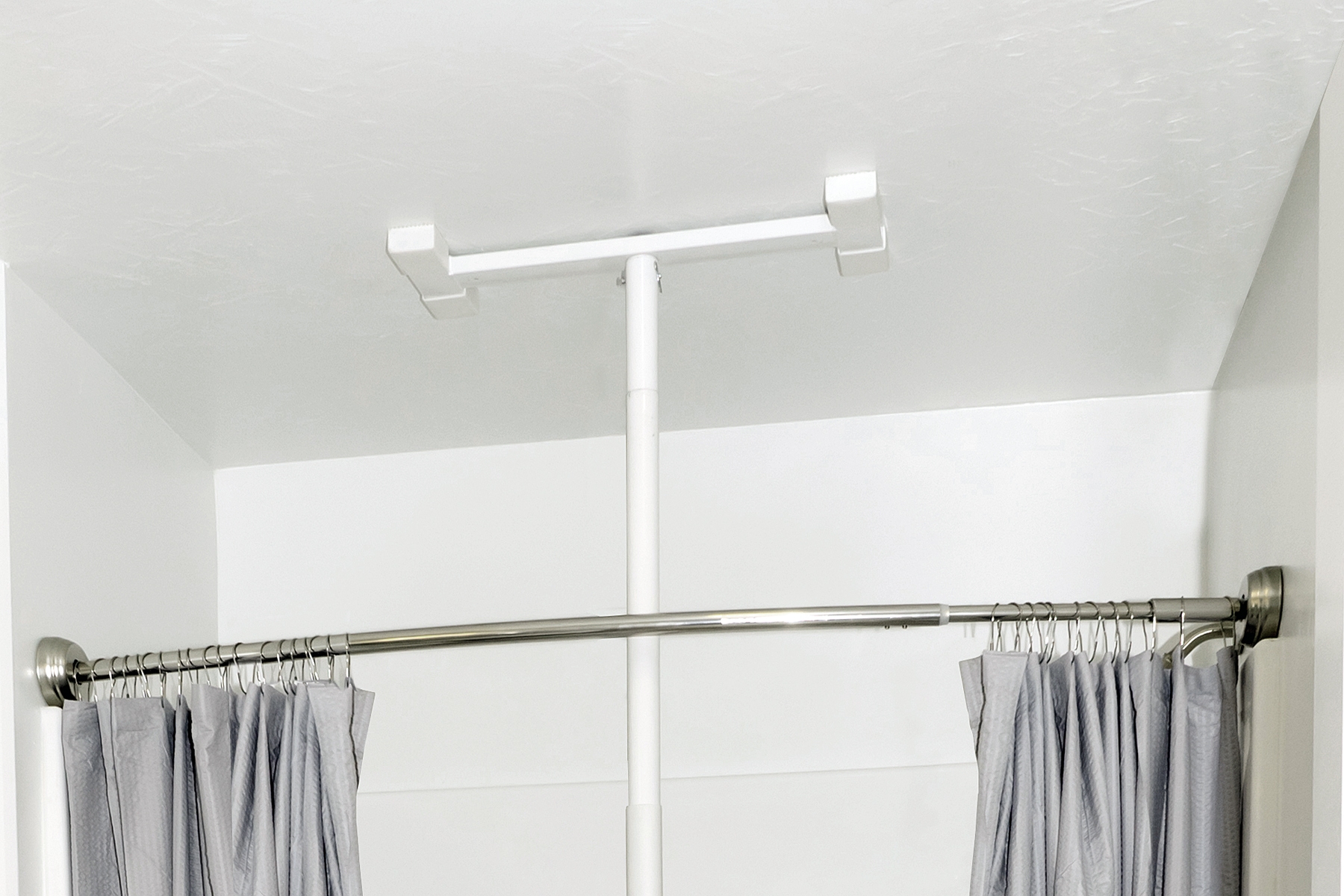 Bathtub Security Pole and Curve Grab Bar - Image 2