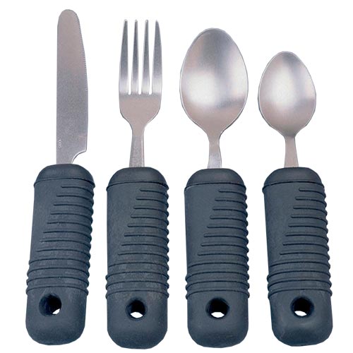 Sure Grip Utensils - Teaspoon - 7"L