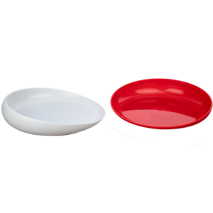 Round Scoop Dish - Blue