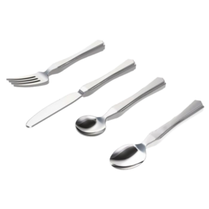 Stainless Steel Weighted Utensils, Fork, 8 oz.