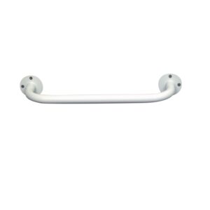 White Vinyl Grab Bar- 16" Long