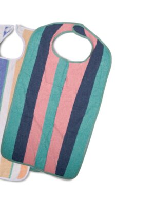 Terry Clothing Protector - Multicolor Strip - 22" x 41"