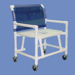 Economy Bariatric Shower/Chair Commode Pail