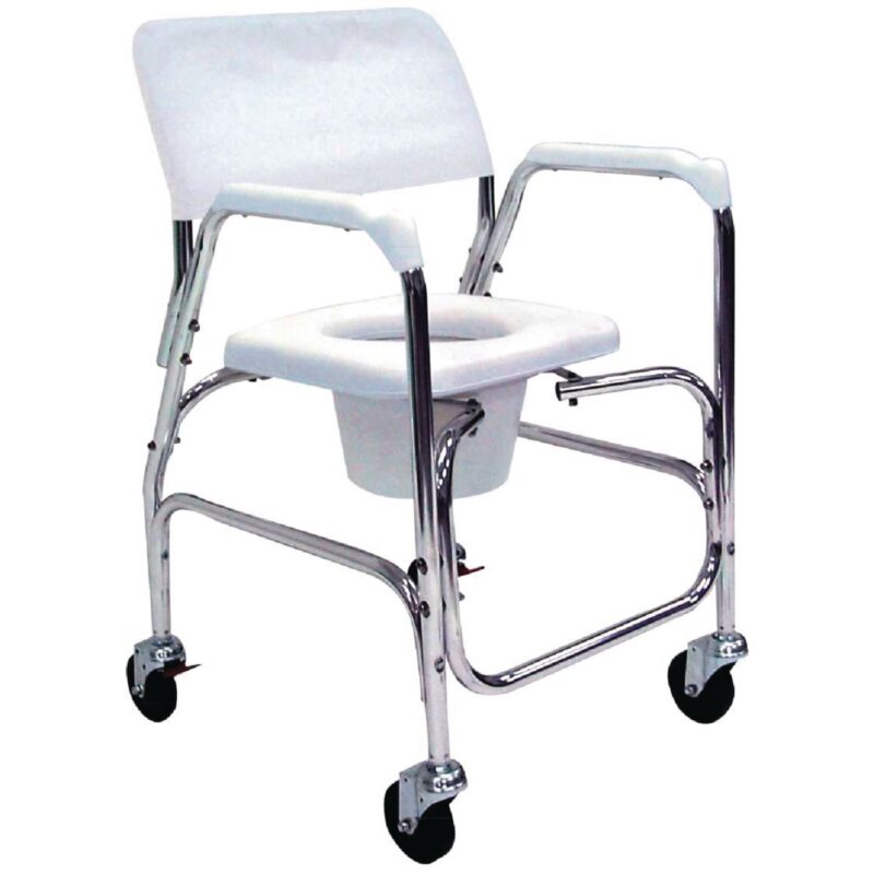 Tuffcare Economy Transport Shower/Commode Chair