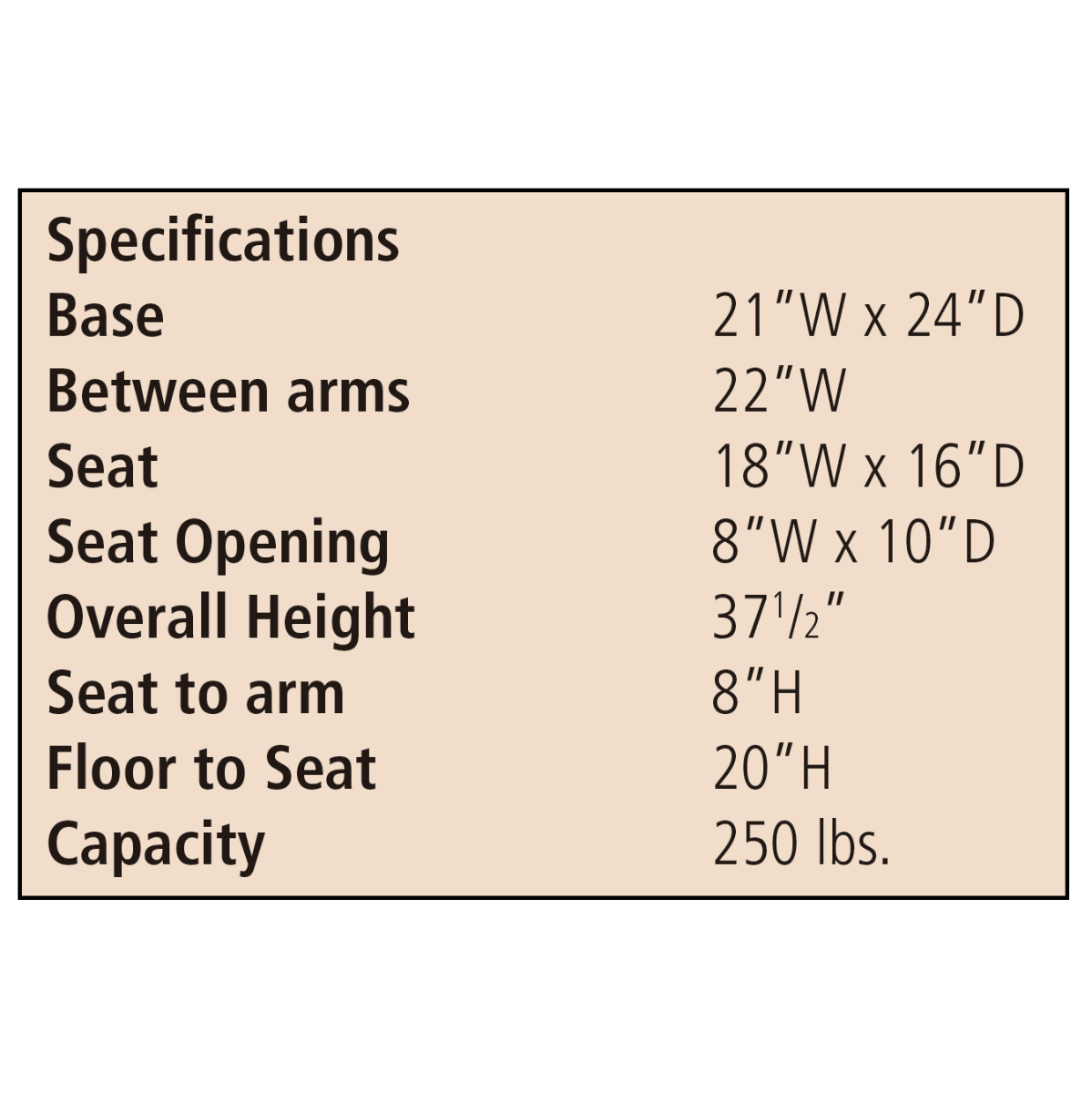 Tuffcare Economy Transport Shower/Commode Chair - Image 2