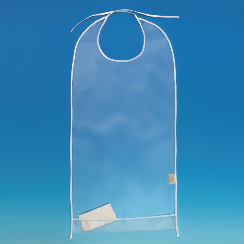 Clear Bib with Cuff