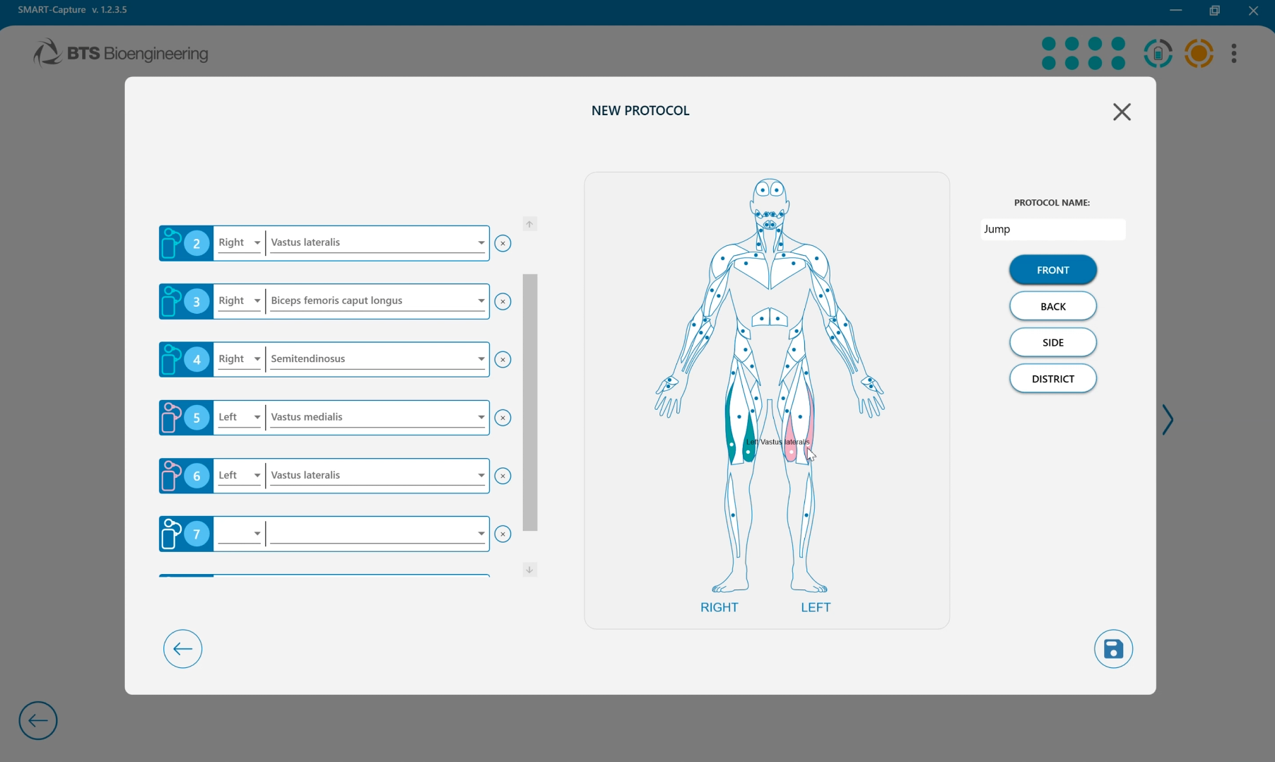 BTS EMG-Analyzer