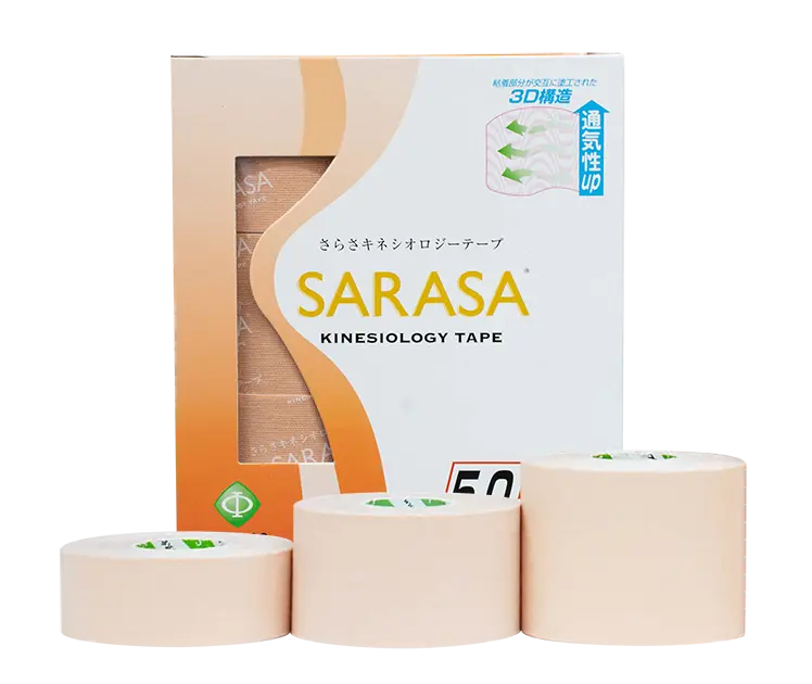 ITO SARASA® – 100% Natural Cotton Medical-Grade Therapeutic Kinesiology Tape