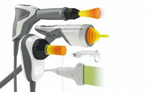 Focused, Radial, Vibration, and Ultrasound handpieces