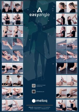 EasyAngle Clinical Joint Mobility Assessment Reference Chart and Protocols