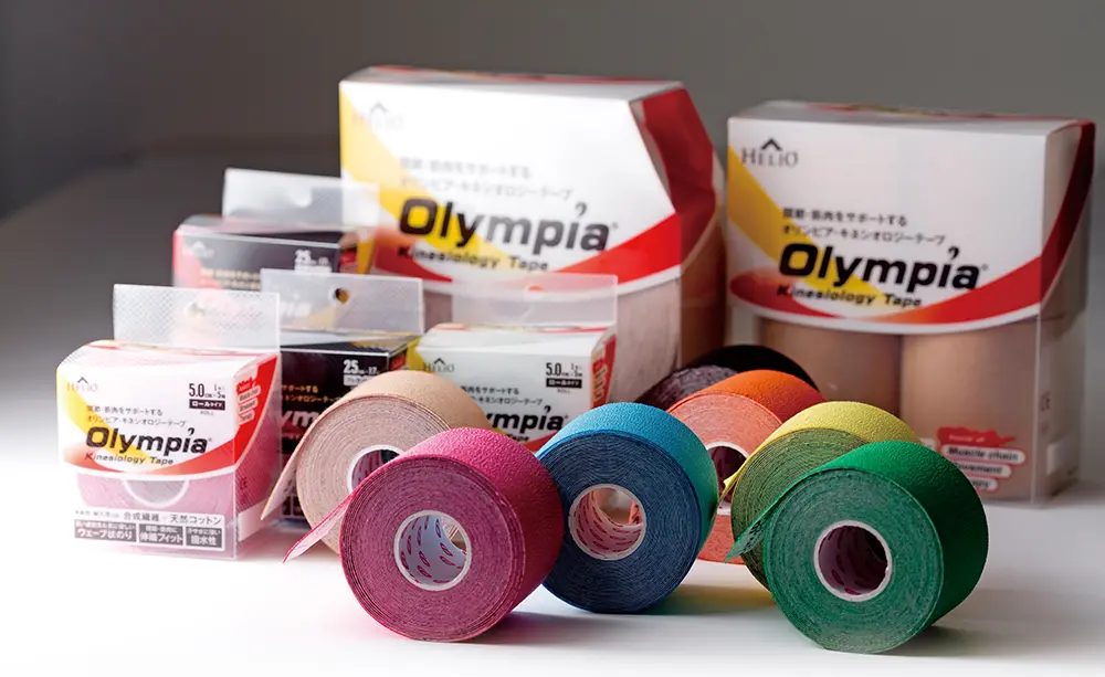 ITO Olympia® – Breathable Water-Resistant Athletic Performance Kinesiology Tape